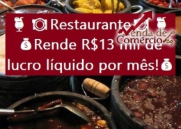 Restaurante no Centro de Praia Grande - Deixando R$ 13 mil de lucro!