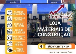 Loja de Materiais de Construção em SV - Deixando R$ 6 mil de lucro!