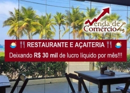 Restaurante e Açaiteria no Guarujá