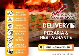 Delivery Pizzaria & Restaurante - Deixando R$ 8 mil de lucro!