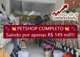 PetShop no Centro de São Vicente!
