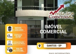 Prédio Comercial em Santos 