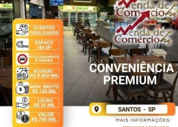Conveniência Premium em Santos - Deixando R$ 25 mil de lucro!