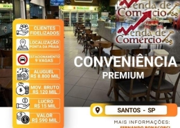 Conveniência Premium em Santos - Deixando R$ 15 mil de lucro!