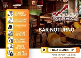 Bar Top na melhor Avenida Comercial de Praia Grande!