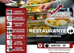 Restaurante em Santos! 