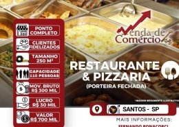 Restaurante & Pizzaria - Deixando R$ 30 mil! 