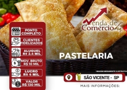 Pastelaria em São Vicente!