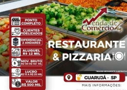 Restaurante e Pizzaria no Guarujá!