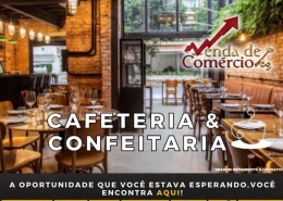 Cafeteria e Confeitaria em Shopping