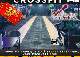 Academia  de CROSSFIT completa em Avenida em SV!