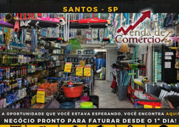 Loja Materiais de Limpeza em Santos - Deixando R$ 30 mil de lucro!