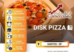 Disk Pizza em Avenida de Santos!
