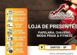 Loja de Presentes & Variedades em Santos! 