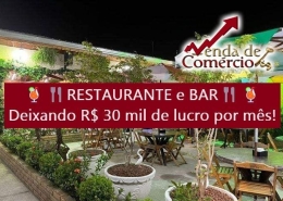 Restaurante e Bar na Praia Grande - Deixando 30 mil de lucro